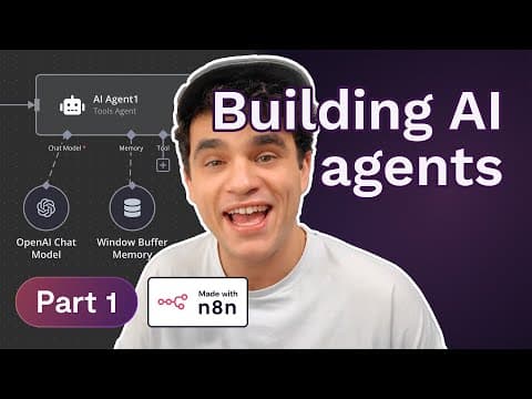 n8n AI workflow tutorial thumbnail