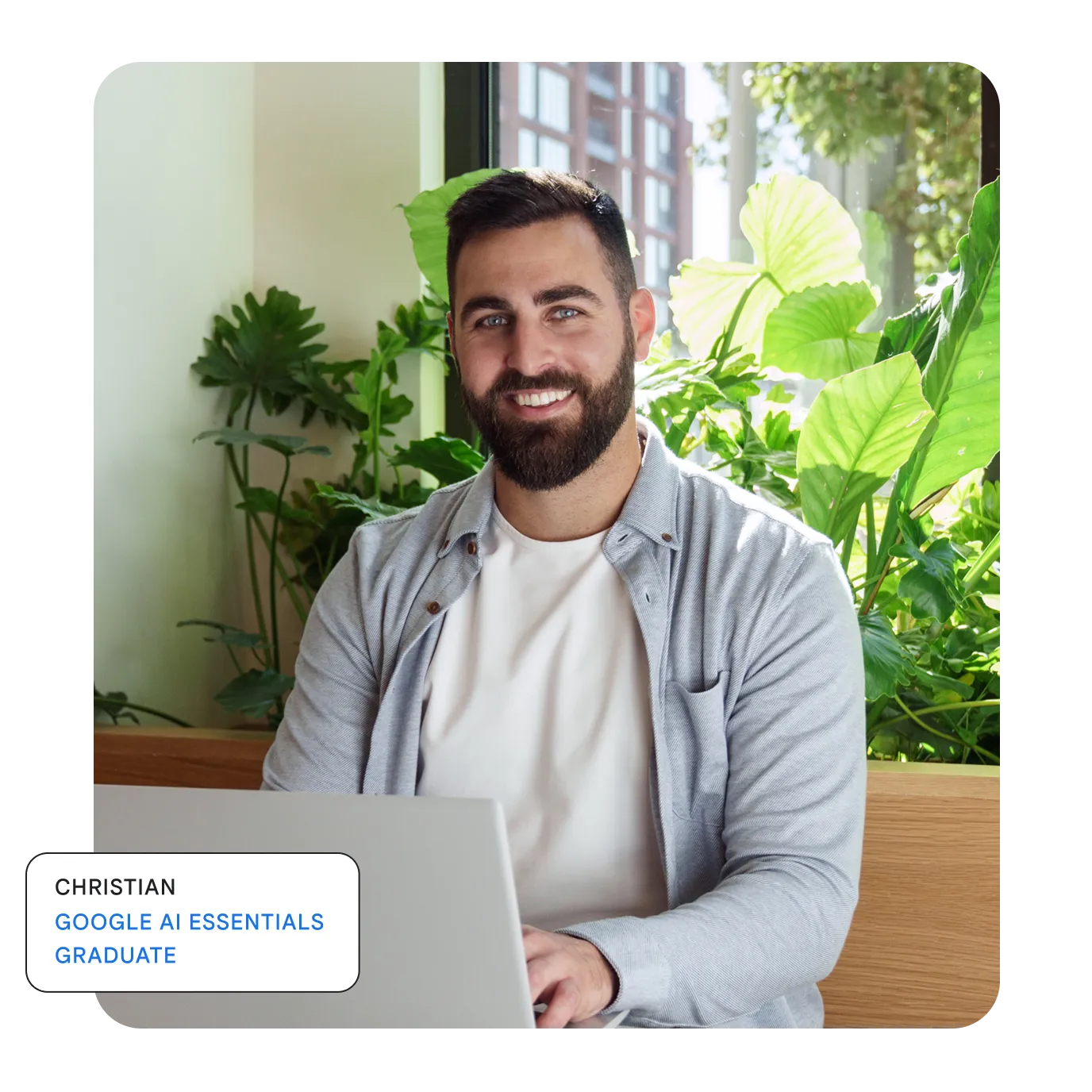 Google AI Essentials course artwork